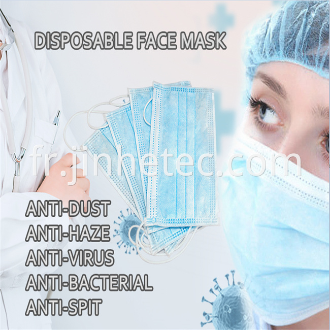 3 Ply Face Mask Disposable